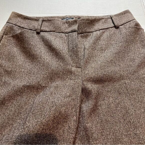 Relativity Trousers NWT Size 10 Brown Mink zip and button closure 4 pockets - Picture 3 of 9